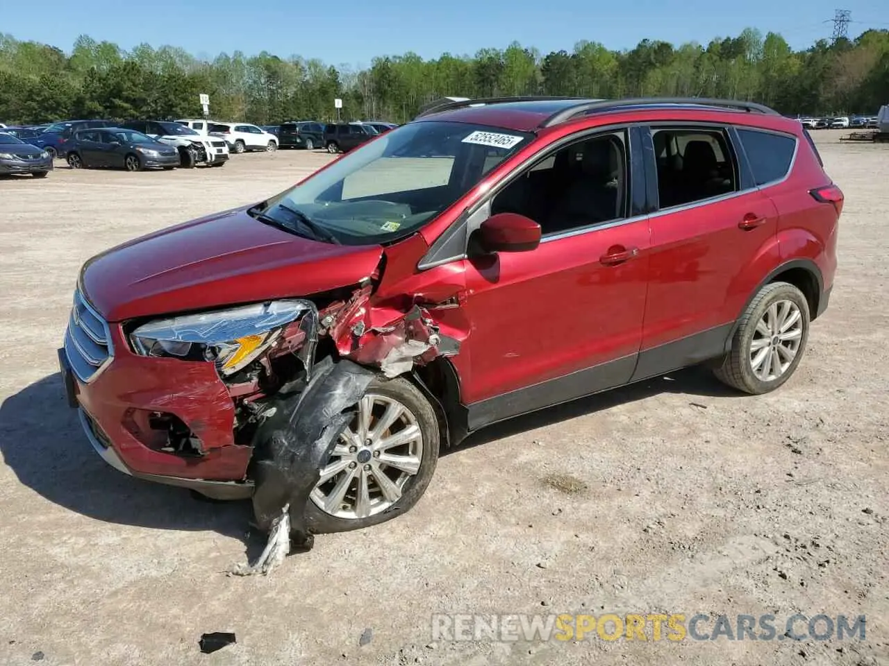 1 Photograph of a damaged car 1FMCU0HD3KUB49129 FORD ESCAPE 2019