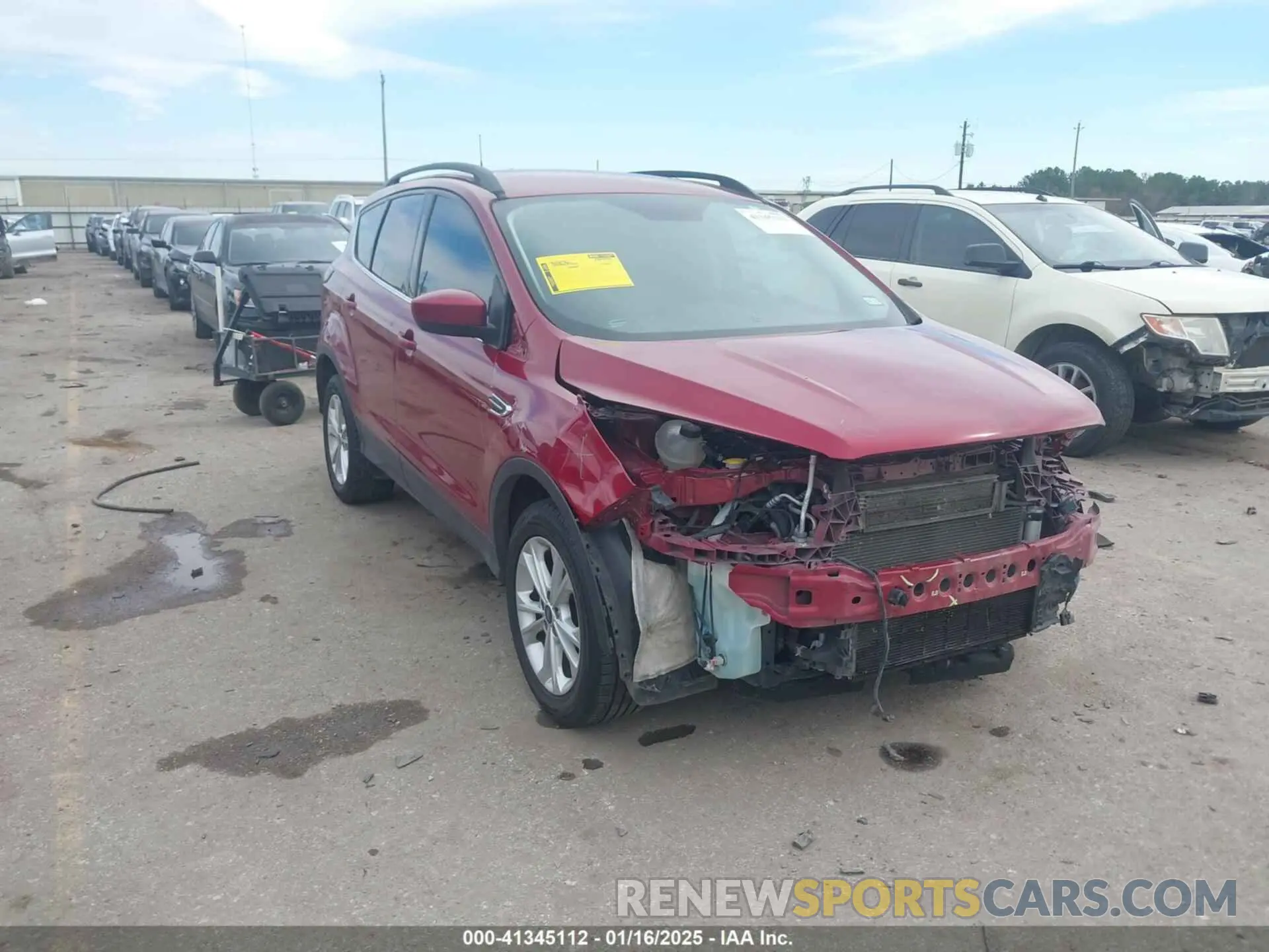 1 Фотография поврежденного автомобиля 1FMCU0HD5KUC02221 FORD ESCAPE 2019