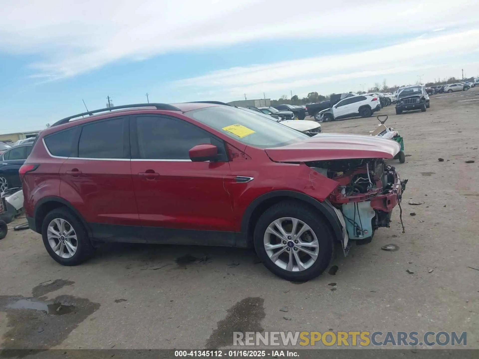 14 Фотография поврежденного автомобиля 1FMCU0HD5KUC02221 FORD ESCAPE 2019