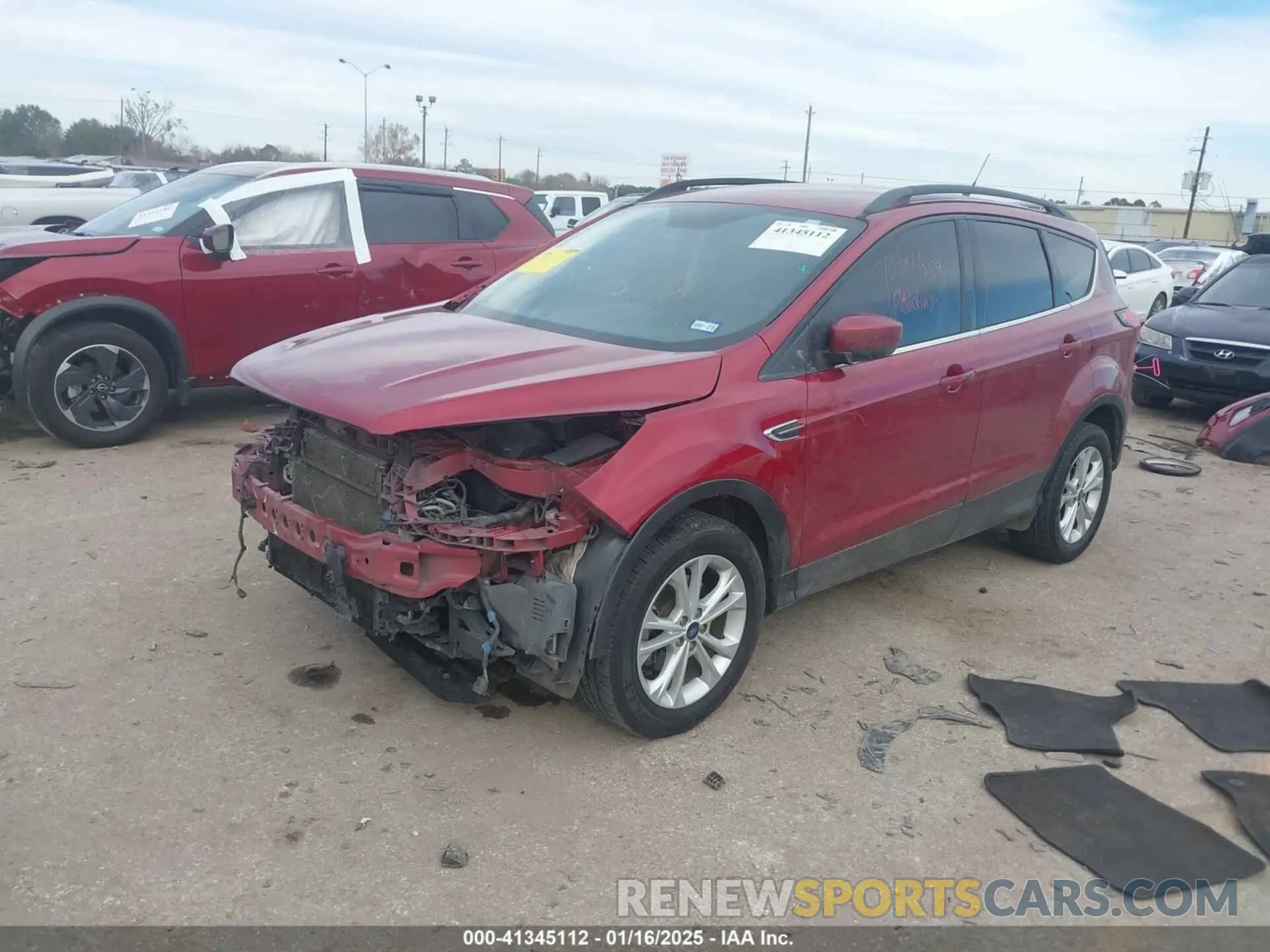 2 Фотография поврежденного автомобиля 1FMCU0HD5KUC02221 FORD ESCAPE 2019