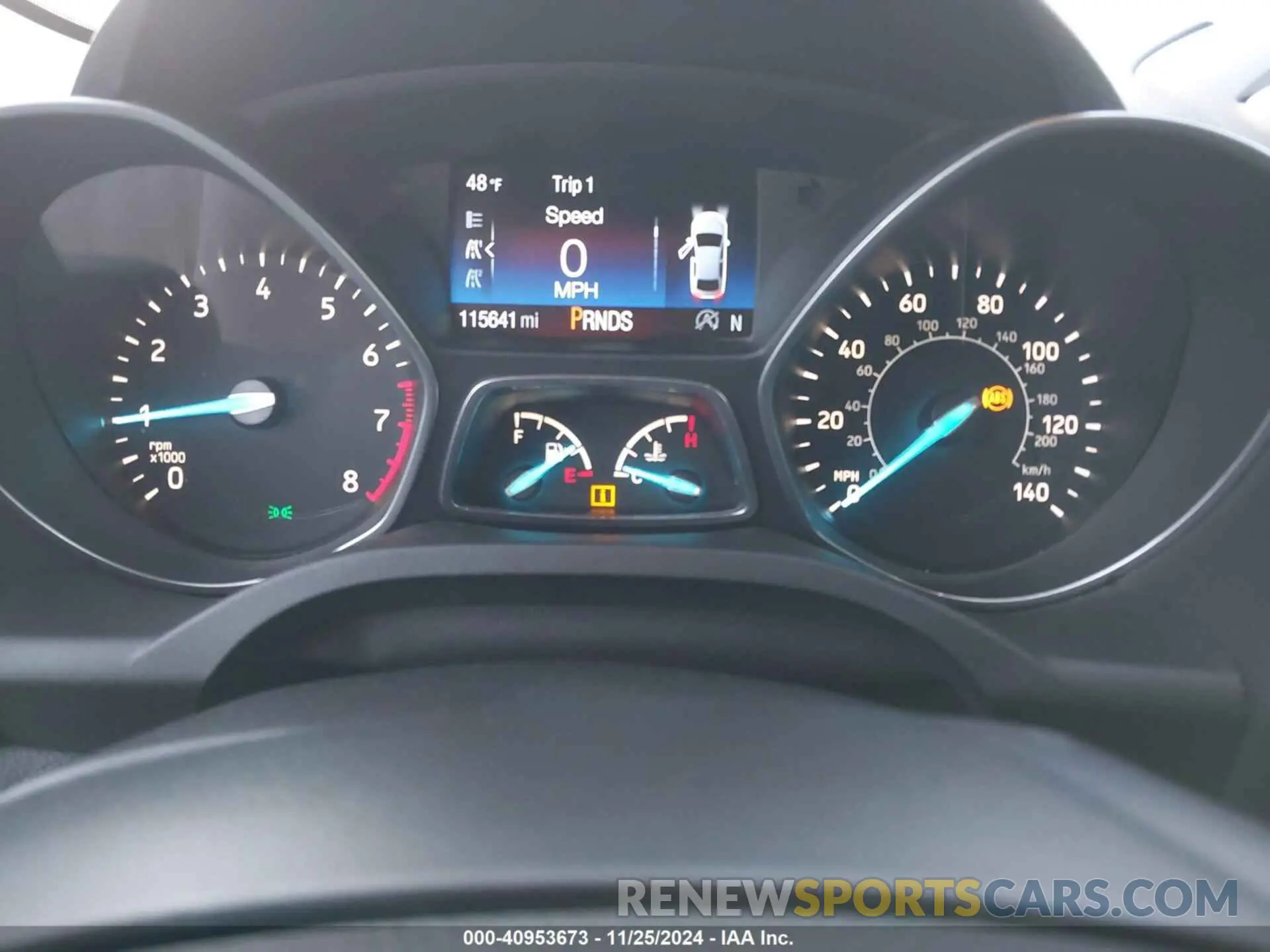 7 Photograph of a damaged car 1FMCU0HD6KUB01222 FORD ESCAPE 2019