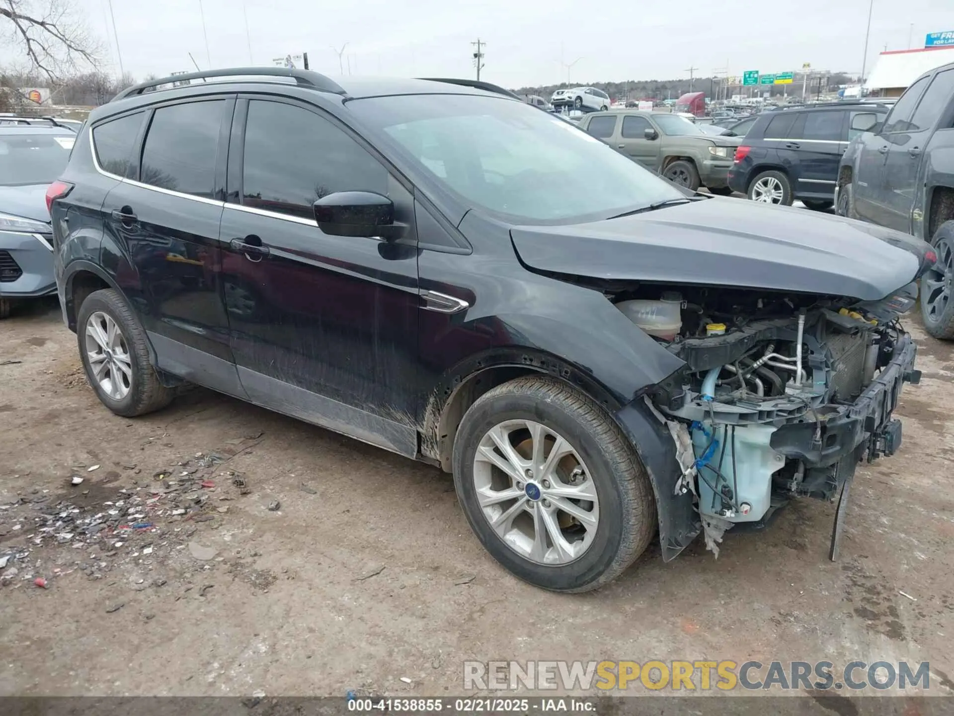 1 Photograph of a damaged car 1FMCU0HD7KUB00659 FORD ESCAPE 2019
