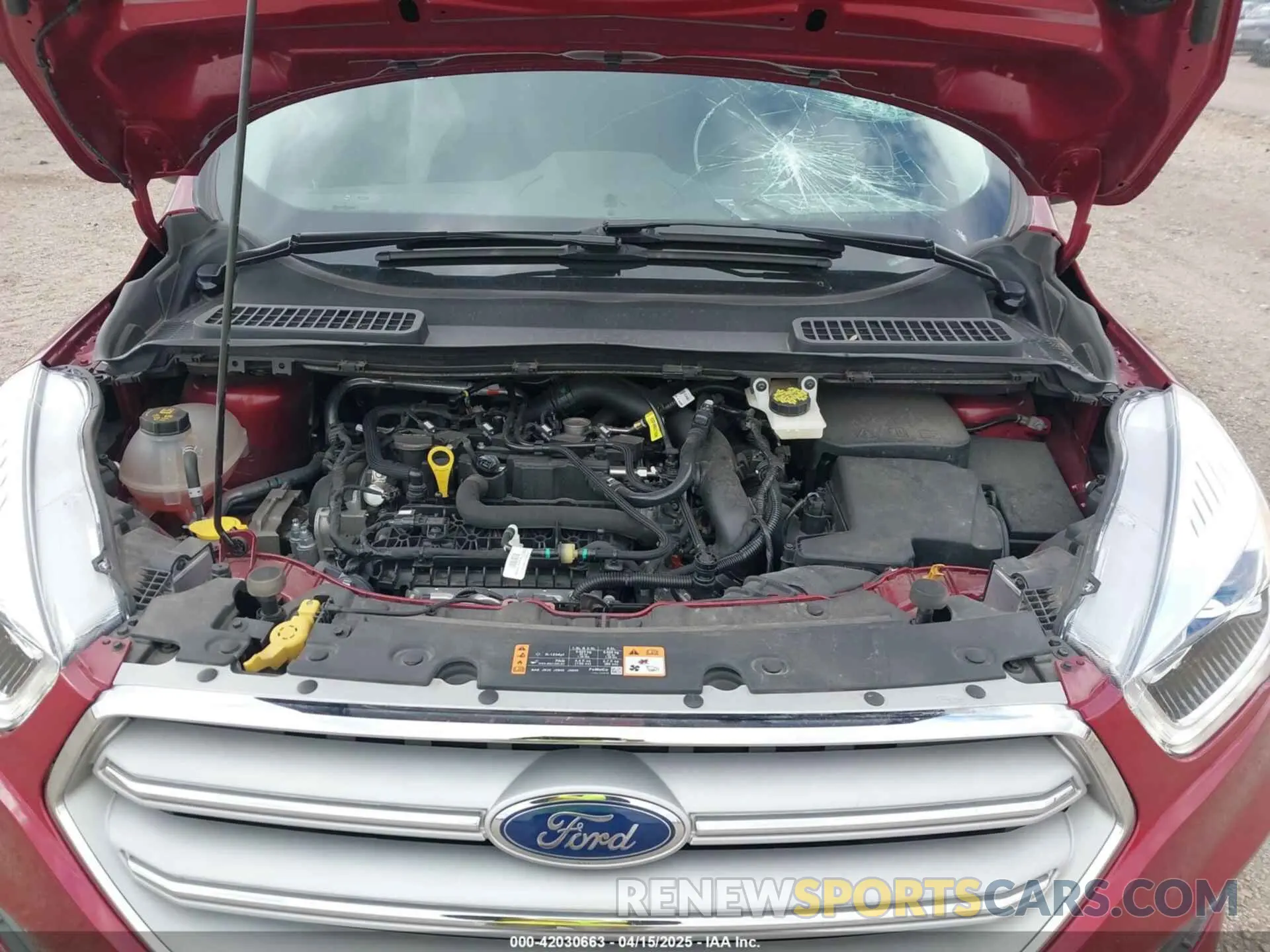 10 Фотография поврежденного автомобиля 1FMCU0HD7KUB50333 FORD ESCAPE 2019