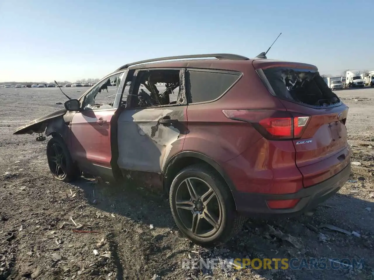 2 Photograph of a damaged car 1FMCU0HD7KUB74678 FORD ESCAPE 2019