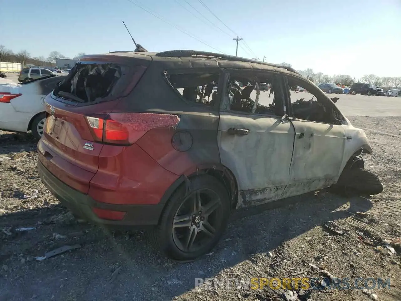 3 Photograph of a damaged car 1FMCU0HD7KUB74678 FORD ESCAPE 2019