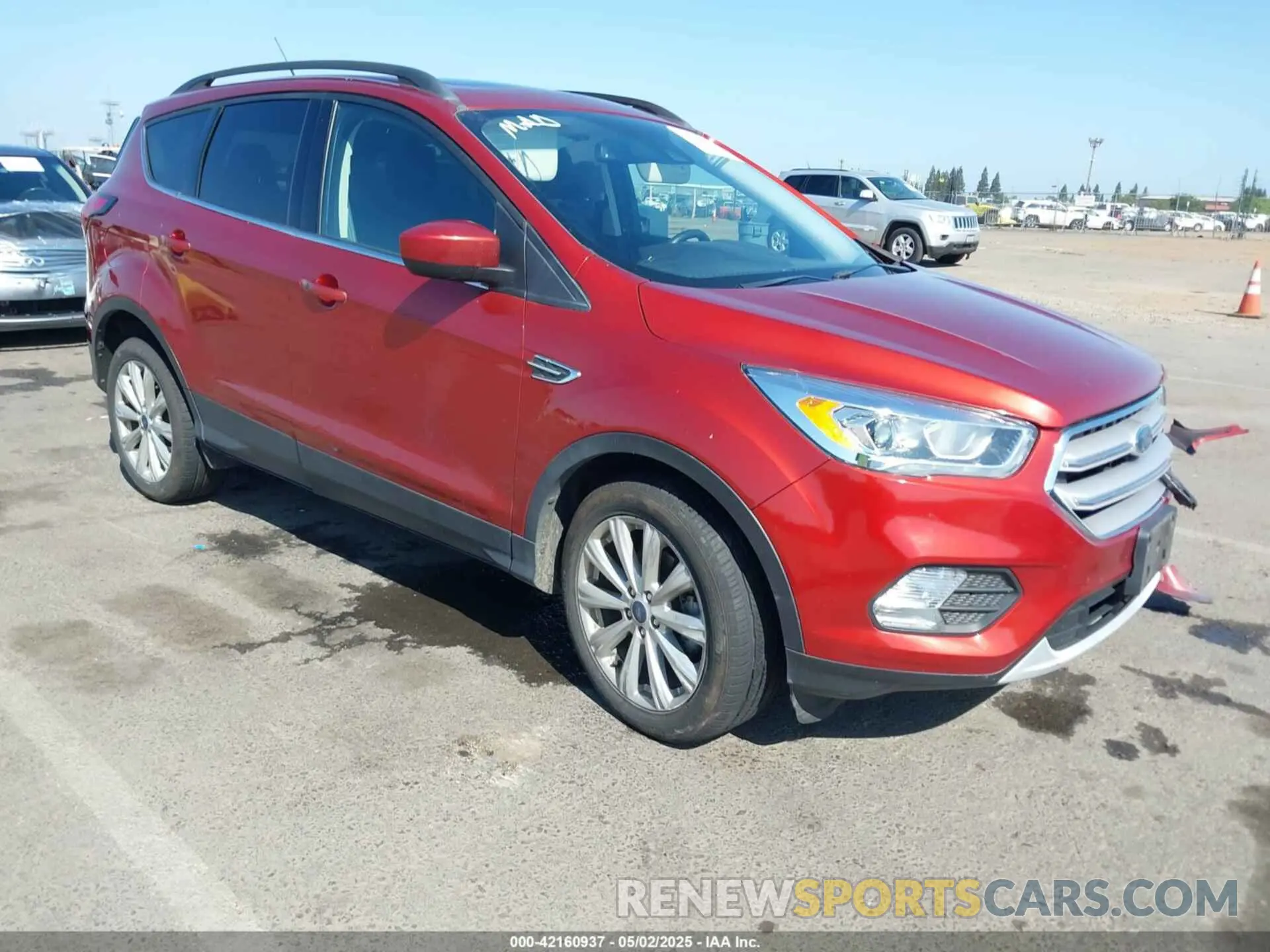 1 Photograph of a damaged car 1FMCU0HD8KUB65164 FORD ESCAPE 2019