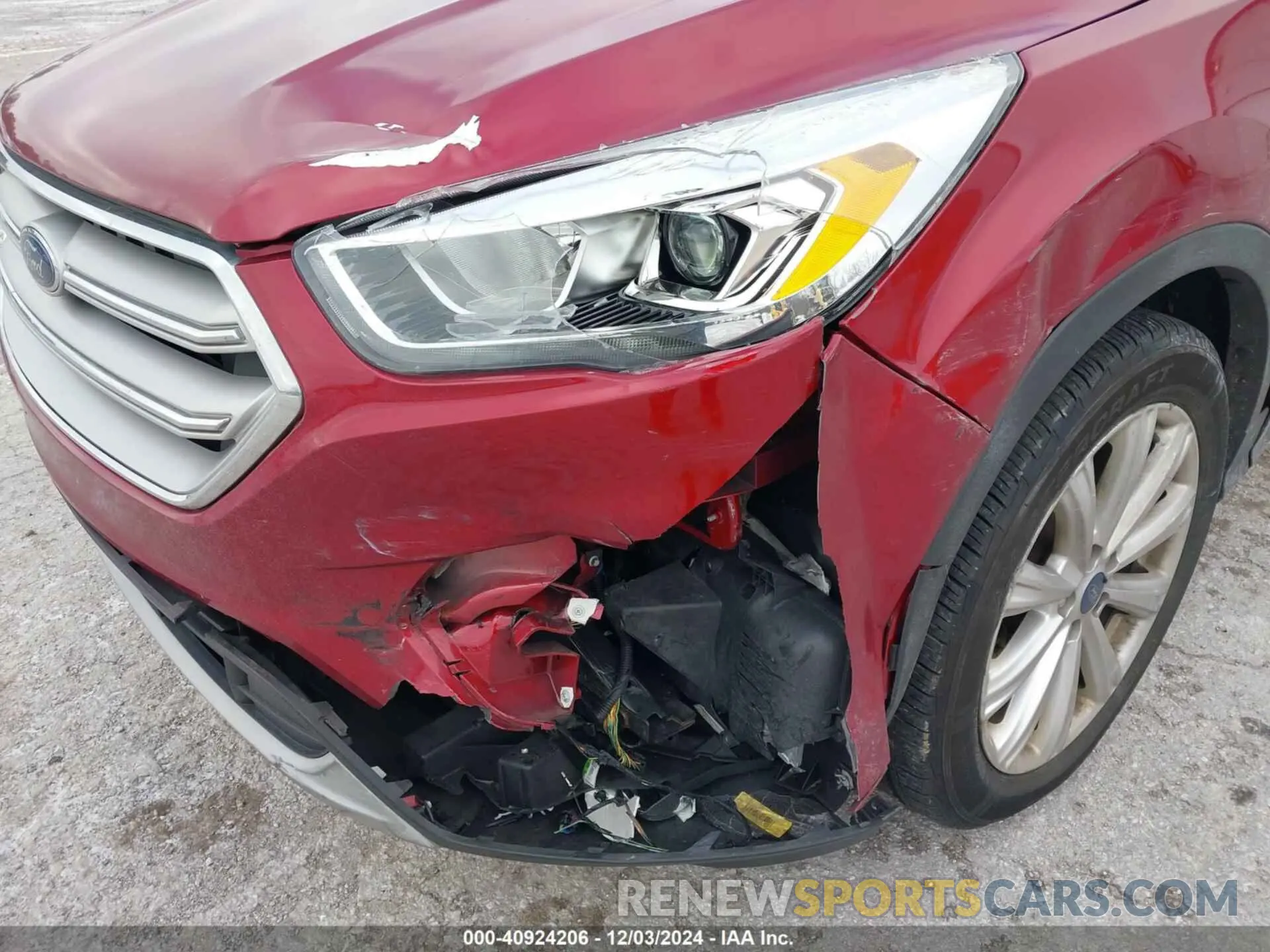 6 Фотография поврежденного автомобиля 1FMCU0HD8KUC23323 FORD ESCAPE 2019