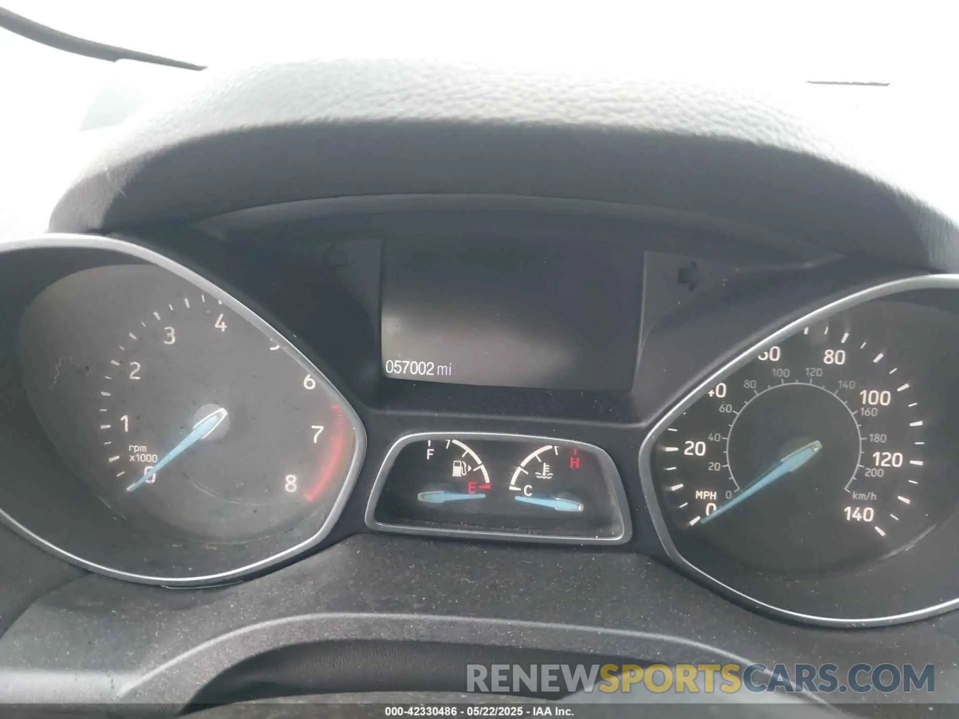 7 Photograph of a damaged car 1FMCU0HD9KUA14222 FORD ESCAPE 2019