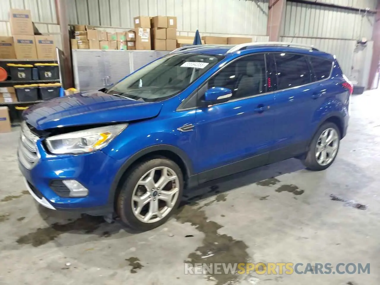1 Photograph of a damaged car 1FMCU0J91KUB47689 FORD ESCAPE 2019