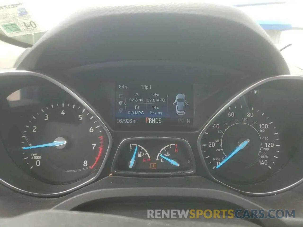 9 Фотография поврежденного автомобиля 1FMCU0J94KUC02894 FORD ESCAPE 2019