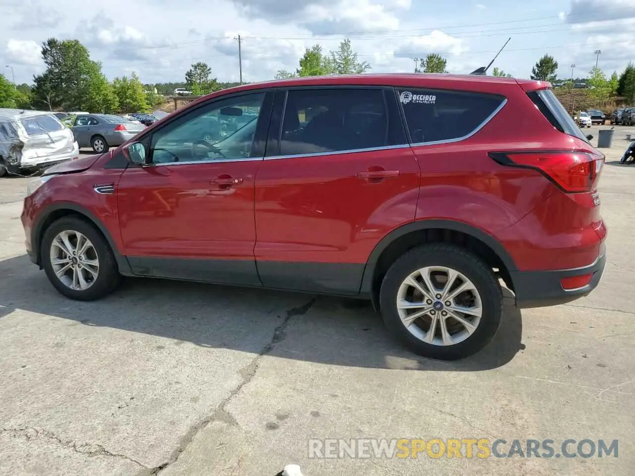 2 Фотография поврежденного автомобиля 1FMCU9G98KUB66414 FORD ESCAPE 2019