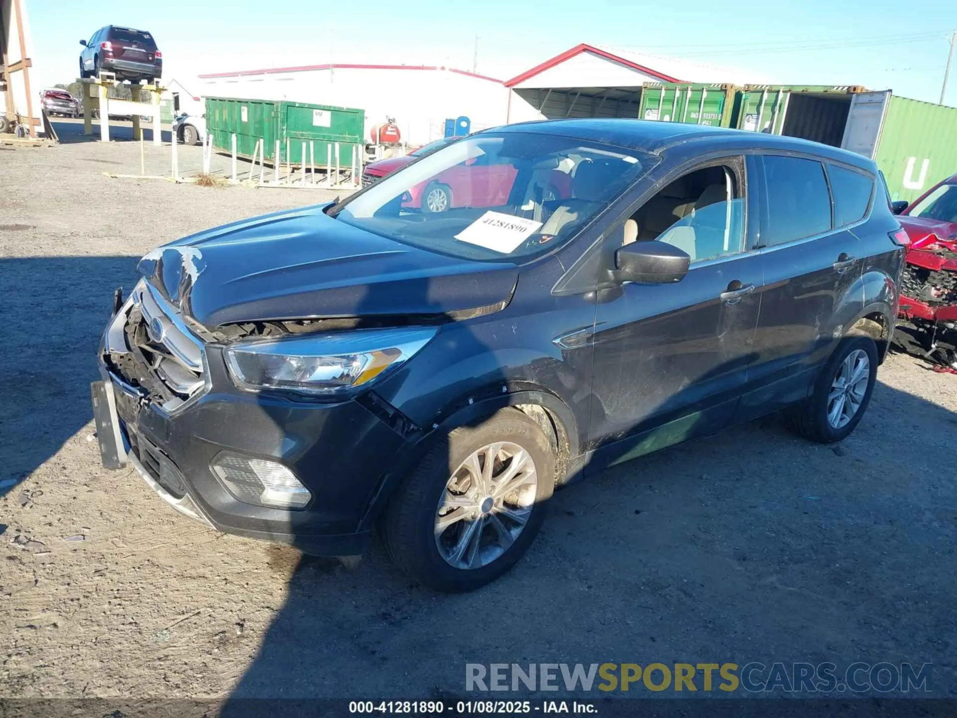 2 Photograph of a damaged car 1FMCU9G9XKUB66625 FORD ESCAPE 2019