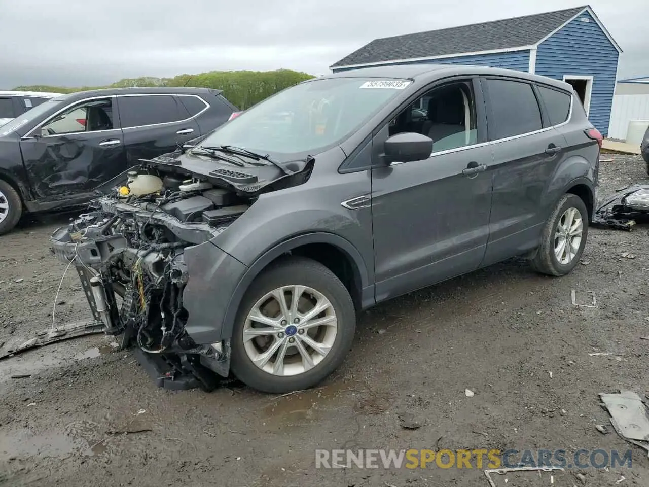 1 Photograph of a damaged car 1FMCU9GD2KUB90485 FORD ESCAPE 2019