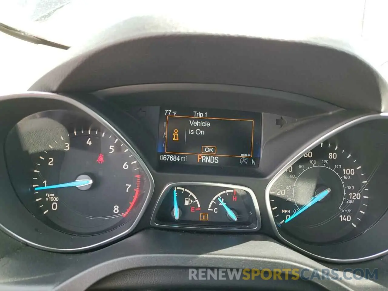 9 Photograph of a damaged car 1FMCU9GD2KUB99302 FORD ESCAPE 2019