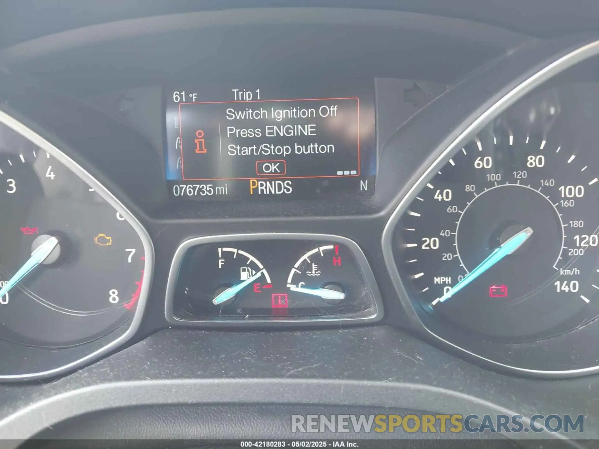 7 Photograph of a damaged car 1FMCU9GD5KUB25307 FORD ESCAPE 2019