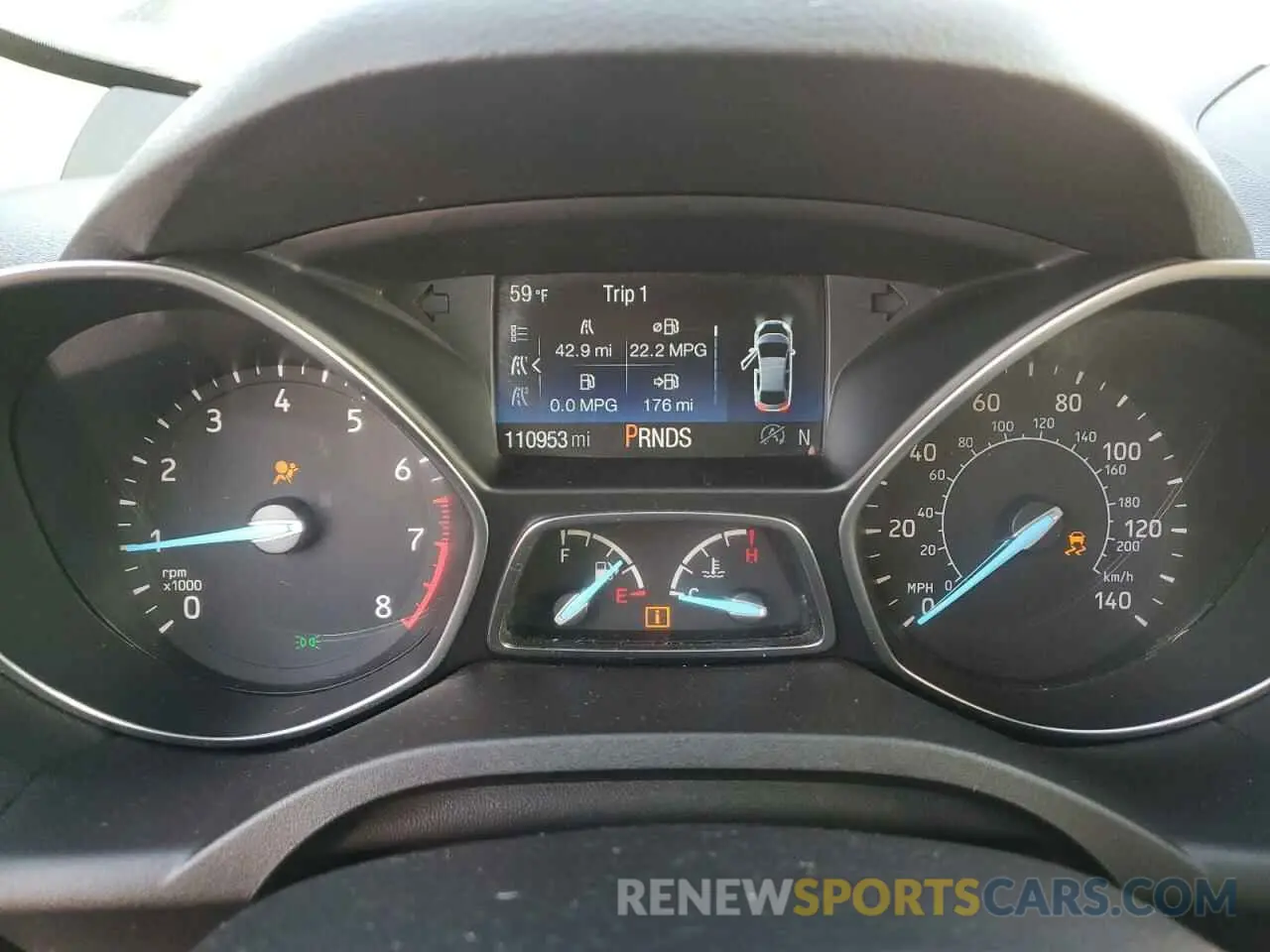 9 Фотография поврежденного автомобиля 1FMCU9GD5KUB74023 FORD ESCAPE 2019