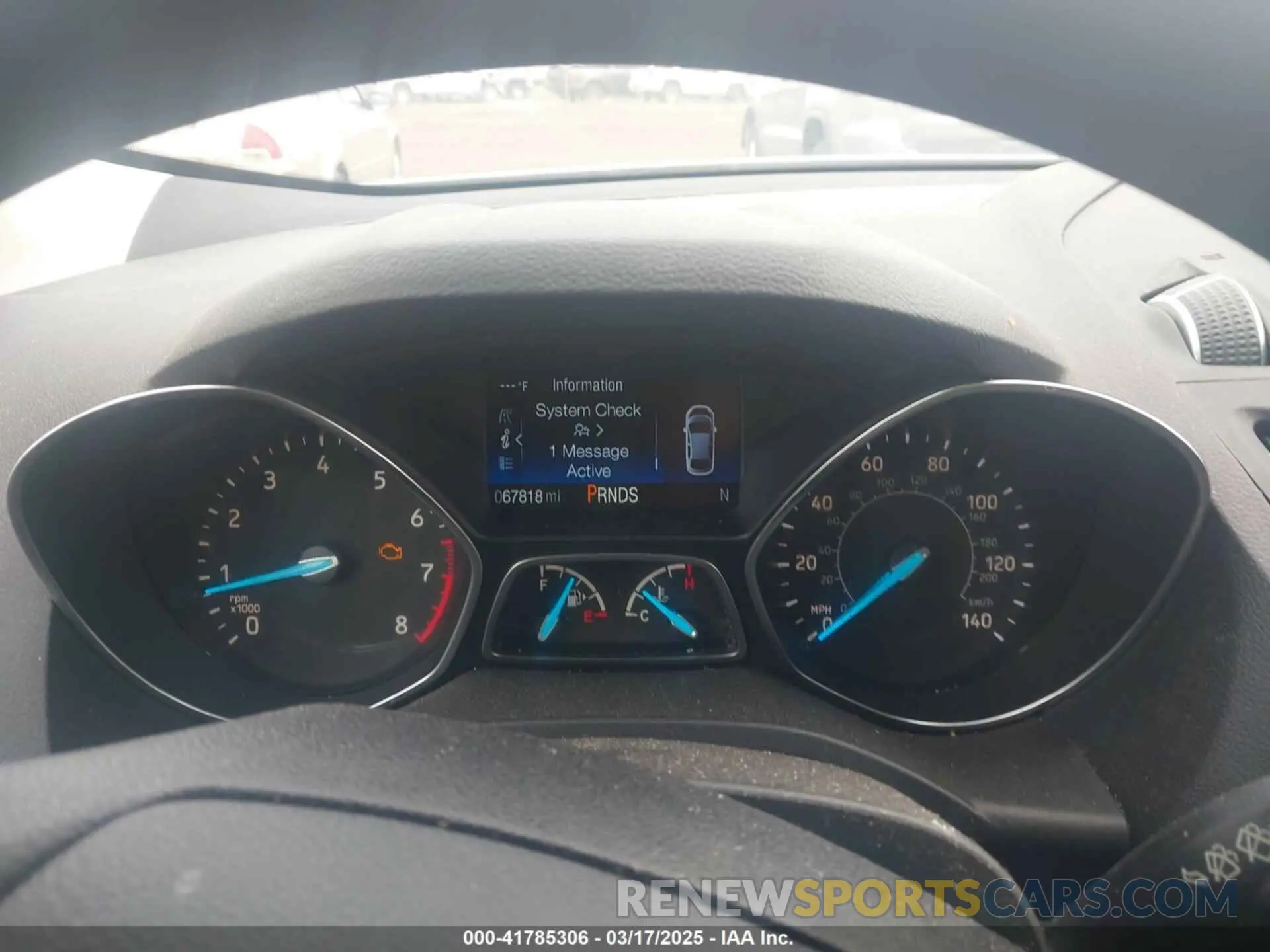 7 Photograph of a damaged car 1FMCU9GD6KUA41674 FORD ESCAPE 2019