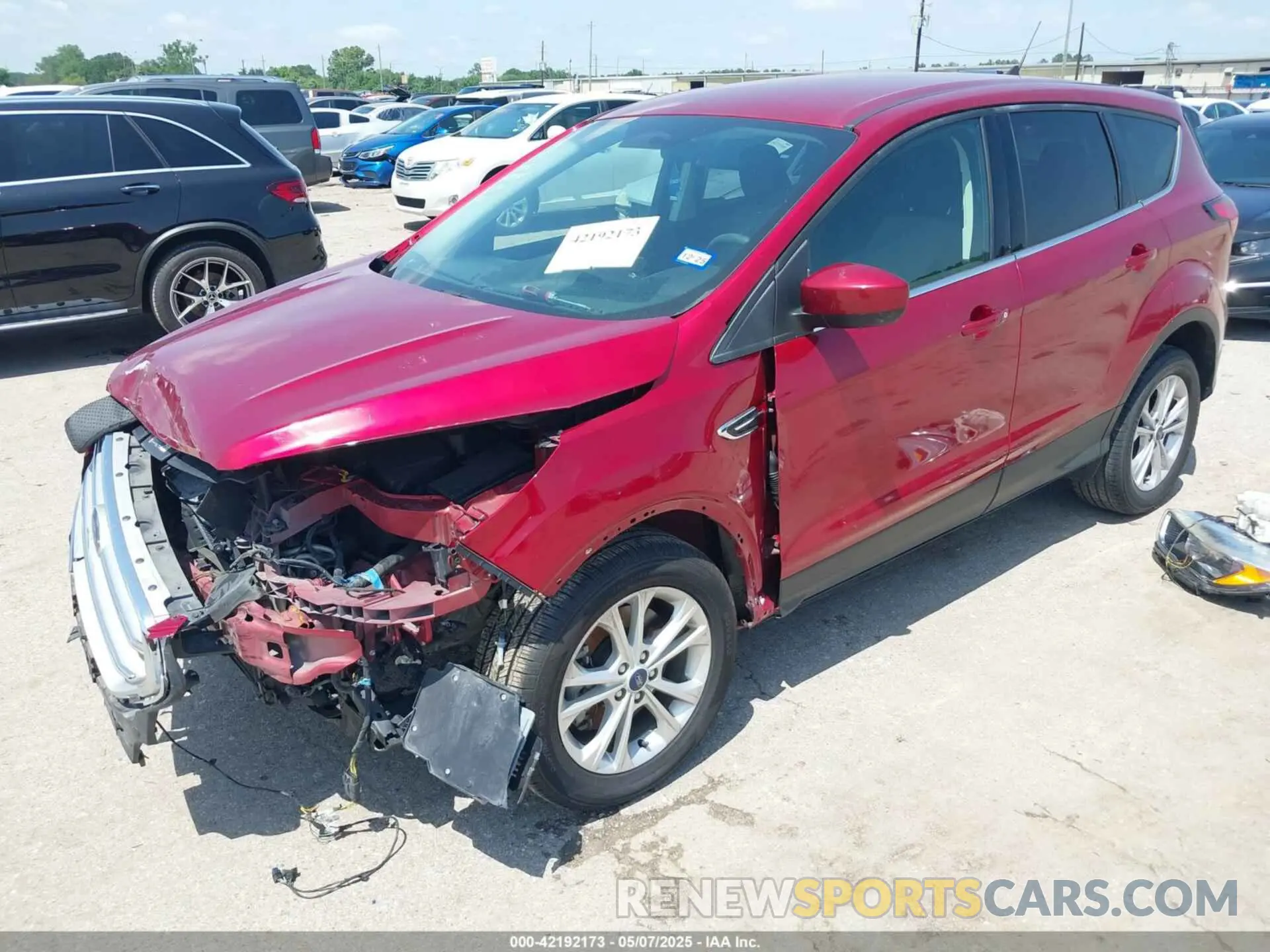 2 Photograph of a damaged car 1FMCU9GD6KUB24800 FORD ESCAPE 2019