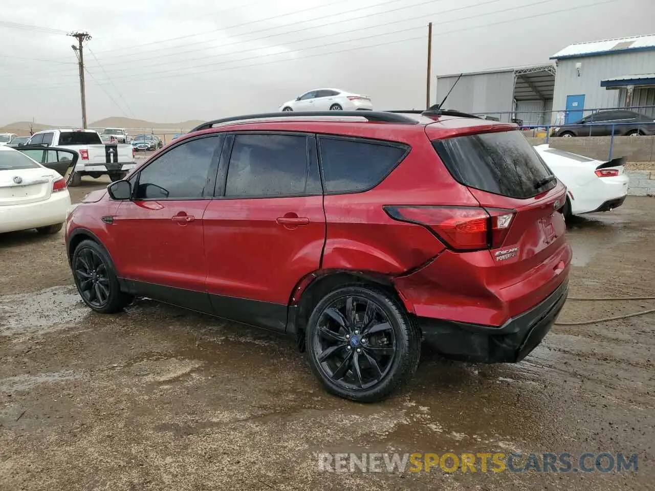 2 Photograph of a damaged car 1FMCU9GD6KUB78775 FORD ESCAPE 2019