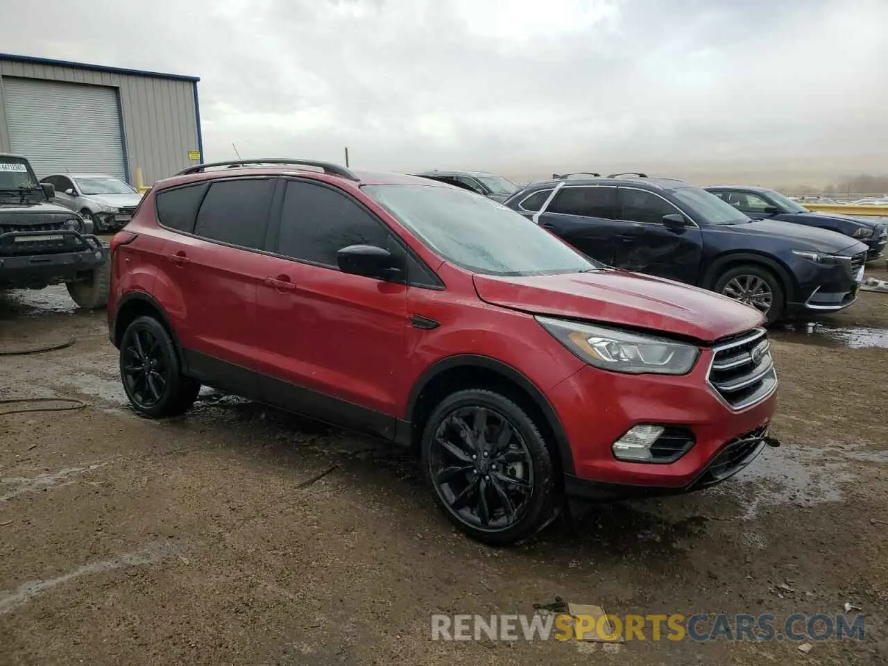 4 Photograph of a damaged car 1FMCU9GD6KUB78775 FORD ESCAPE 2019
