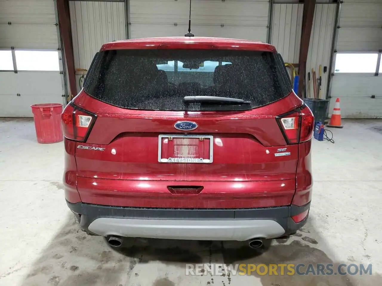 6 Фотография поврежденного автомобиля 1FMCU9GD7KUA91628 FORD ESCAPE 2019