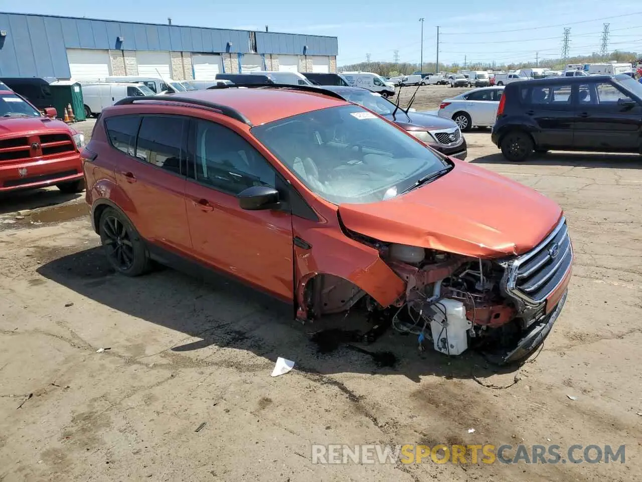 4 Photograph of a damaged car 1FMCU9GD7KUC00976 FORD ESCAPE 2019