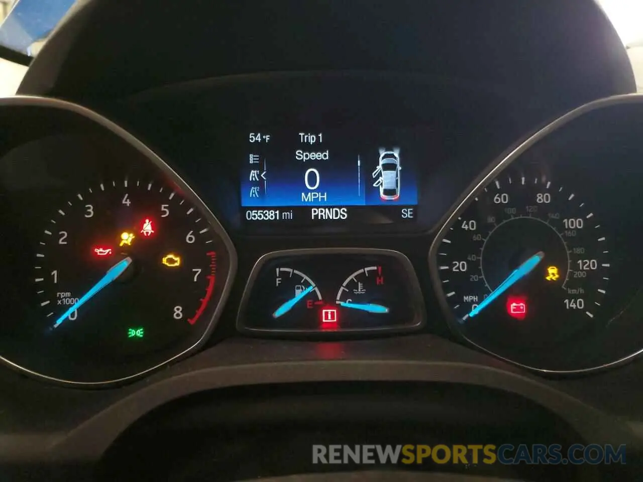 9 Photograph of a damaged car 1FMCU9GD8KUA27095 FORD ESCAPE 2019