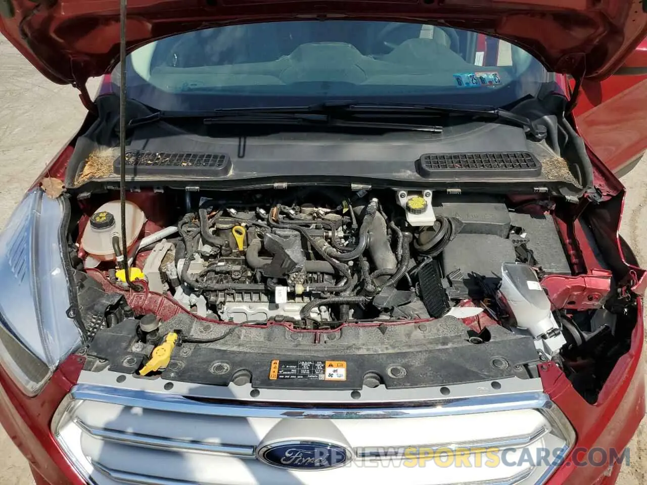 12 Фотография поврежденного автомобиля 1FMCU9GD8KUC49085 FORD ESCAPE 2019