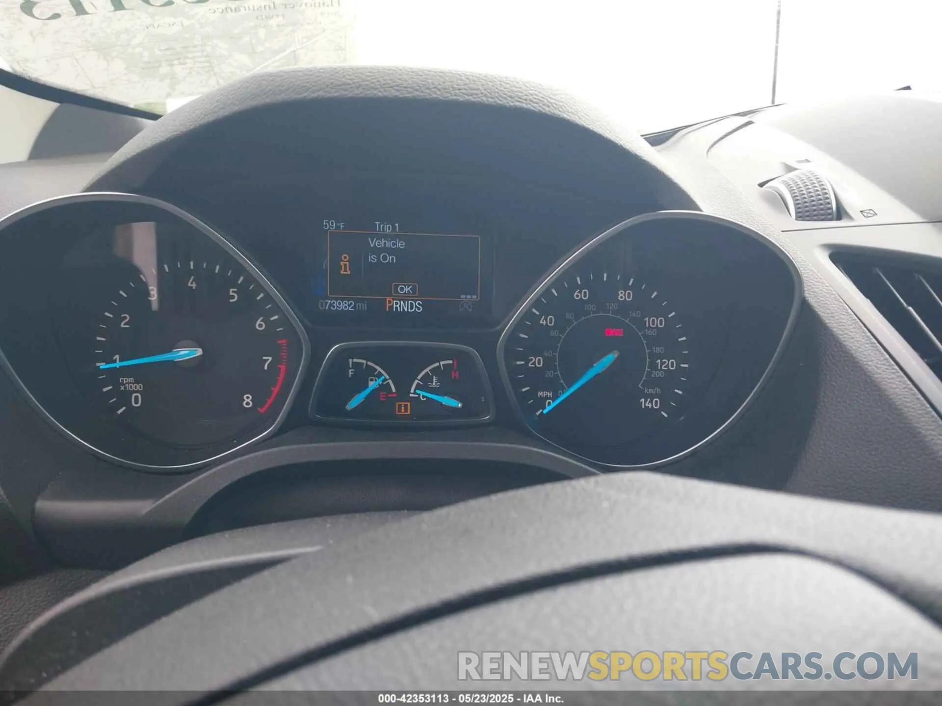 7 Photograph of a damaged car 1FMCU9GD9KUA52670 FORD ESCAPE 2019