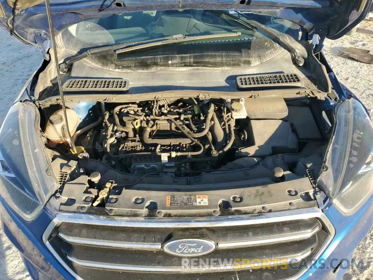 13 Фотография поврежденного автомобиля 1FMCU9GDXKUA54511 FORD ESCAPE 2019