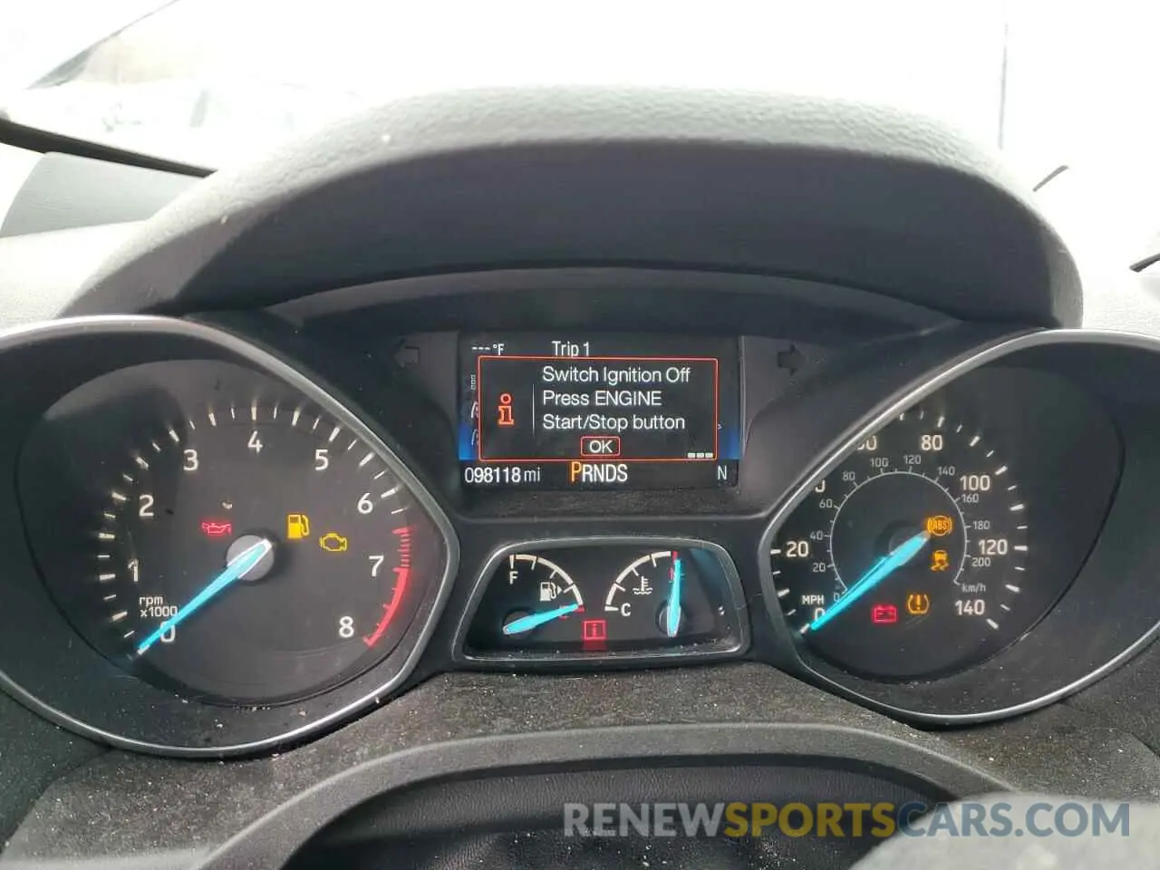 9 Photograph of a damaged car 1FMCU9GDXKUB46993 FORD ESCAPE 2019