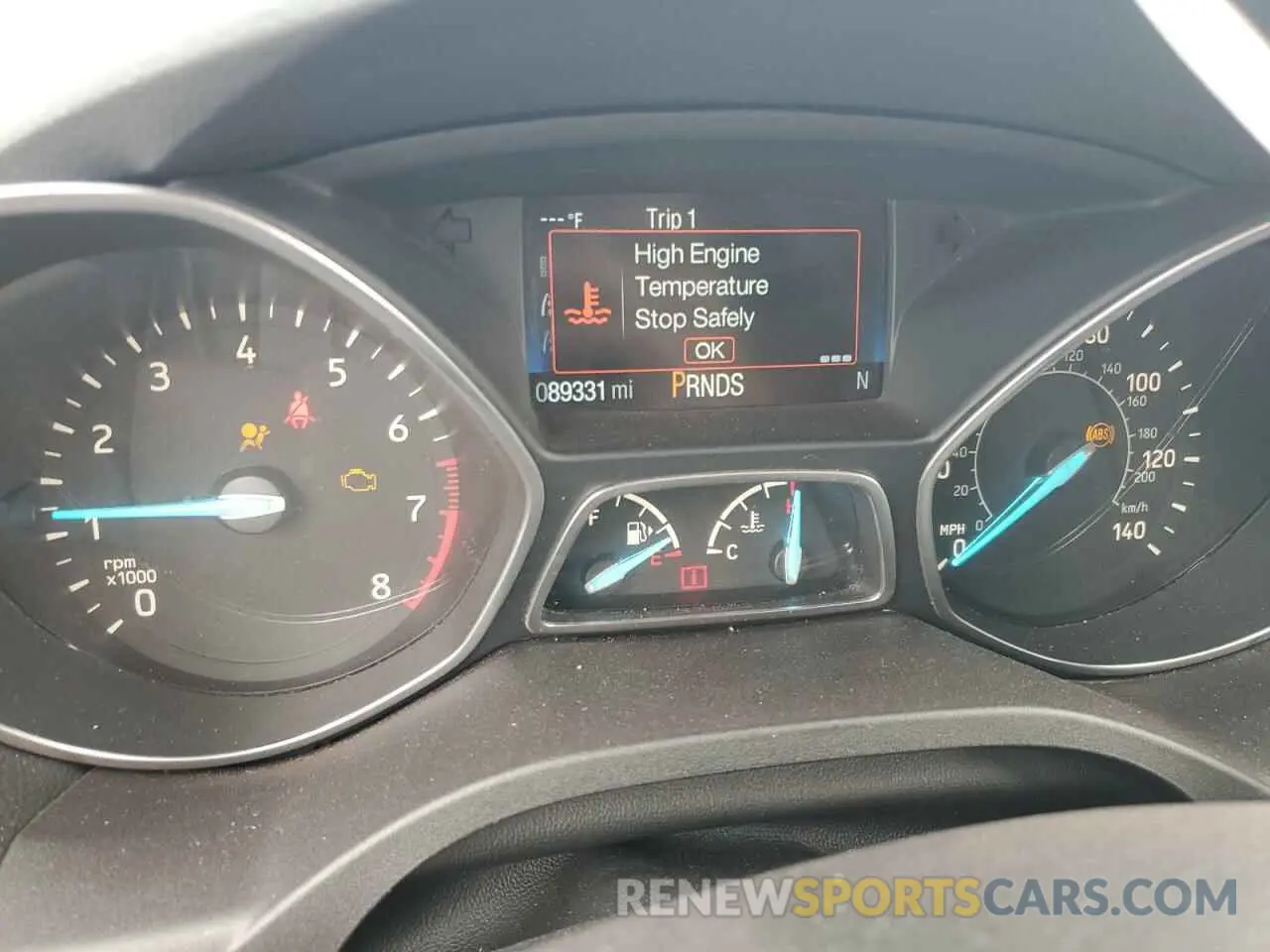9 Photograph of a damaged car 1FMCU9GDXKUB49859 FORD ESCAPE 2019