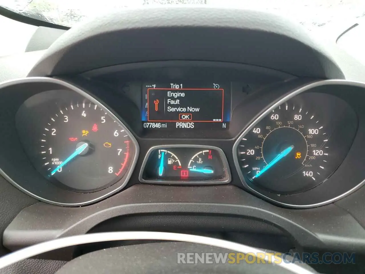 9 Фотография поврежденного автомобиля 1FMCU9H92KUB73230 FORD ESCAPE 2019