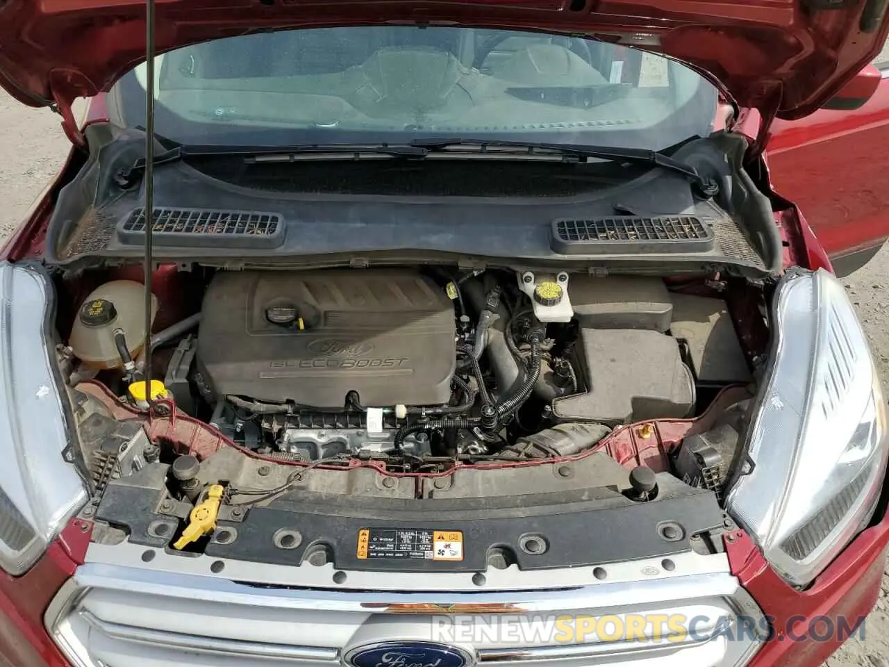 12 Photograph of a damaged car 1FMCU9HD0KUB05853 FORD ESCAPE 2019