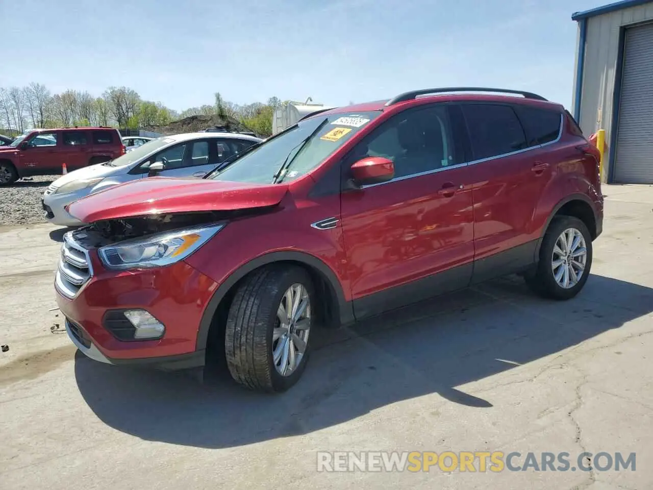 1 Фотография поврежденного автомобиля 1FMCU9HD0KUB43745 FORD ESCAPE 2019