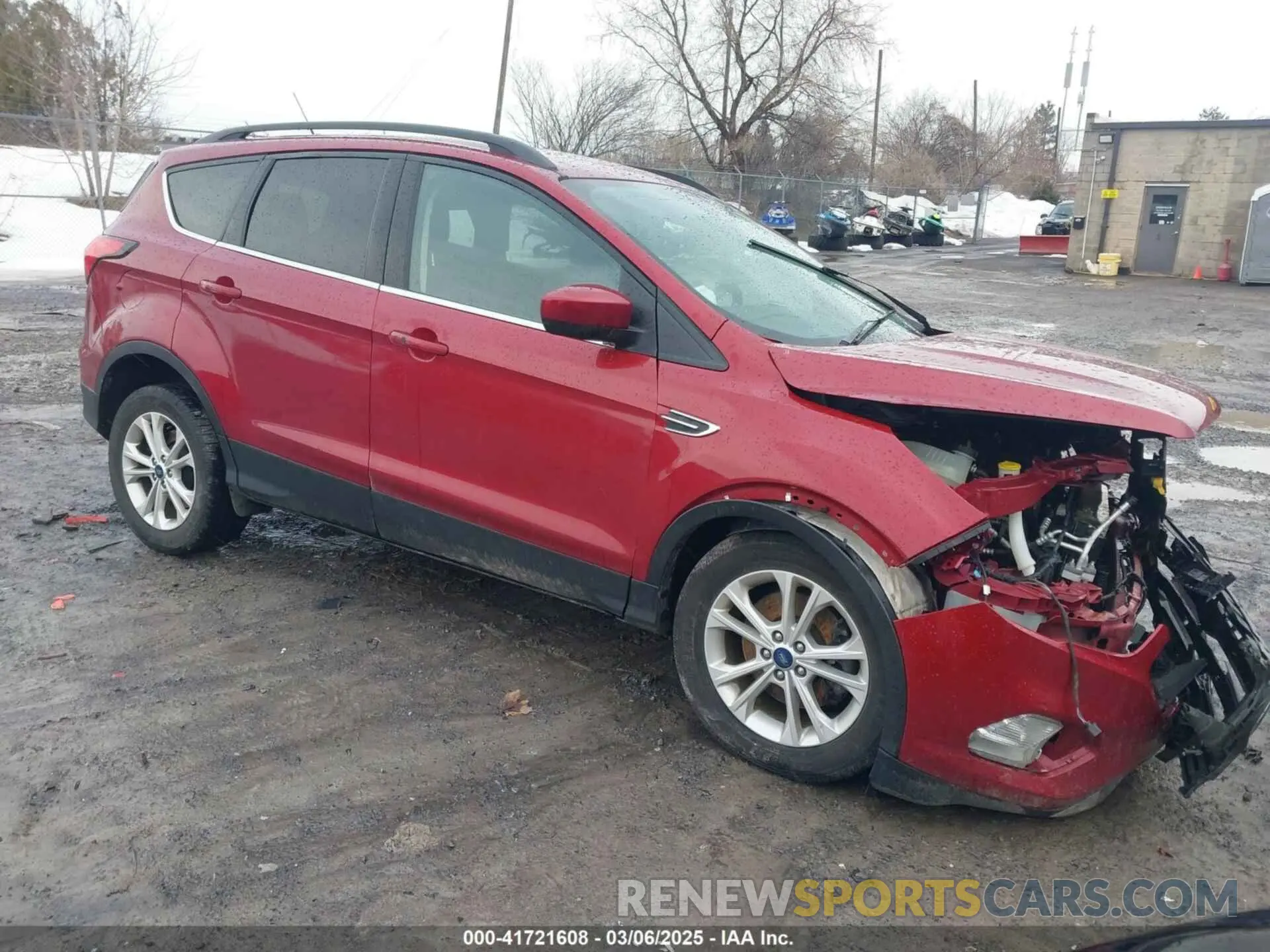 1 Photograph of a damaged car 1FMCU9HD1KUB76186 FORD ESCAPE 2019