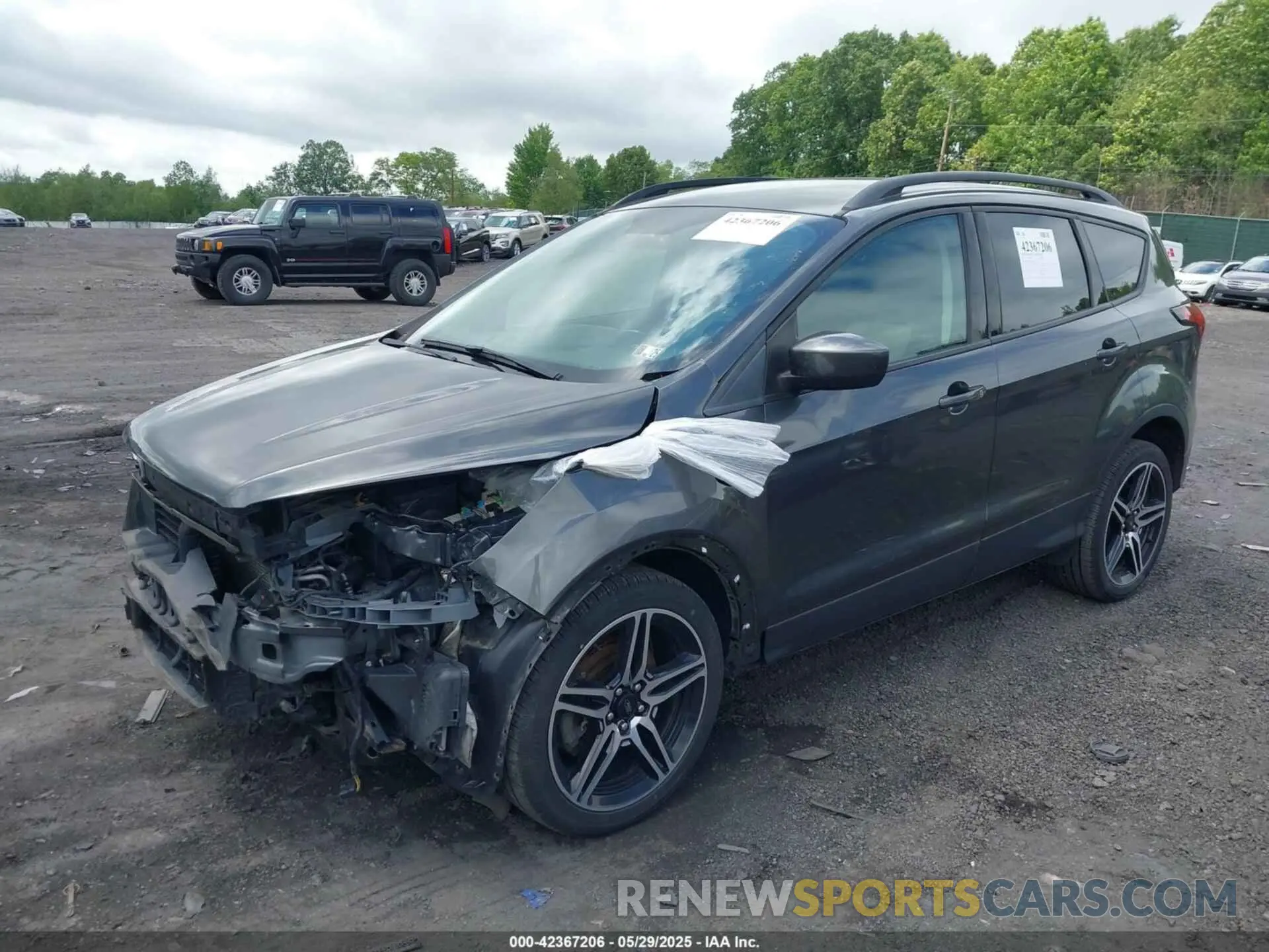 2 Photograph of a damaged car 1FMCU9HD2KUA73231 FORD ESCAPE 2019
