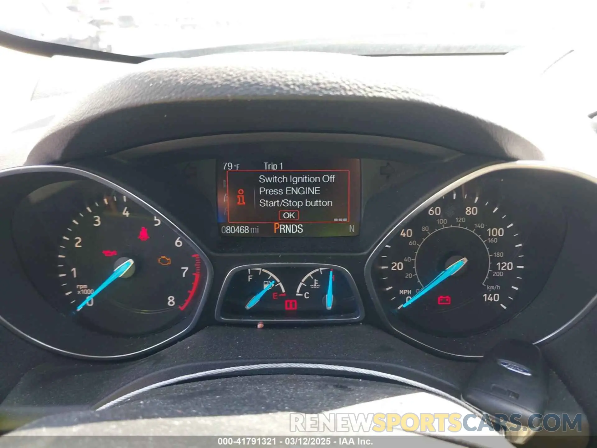 7 Photograph of a damaged car 1FMCU9HD2KUB52835 FORD ESCAPE 2019
