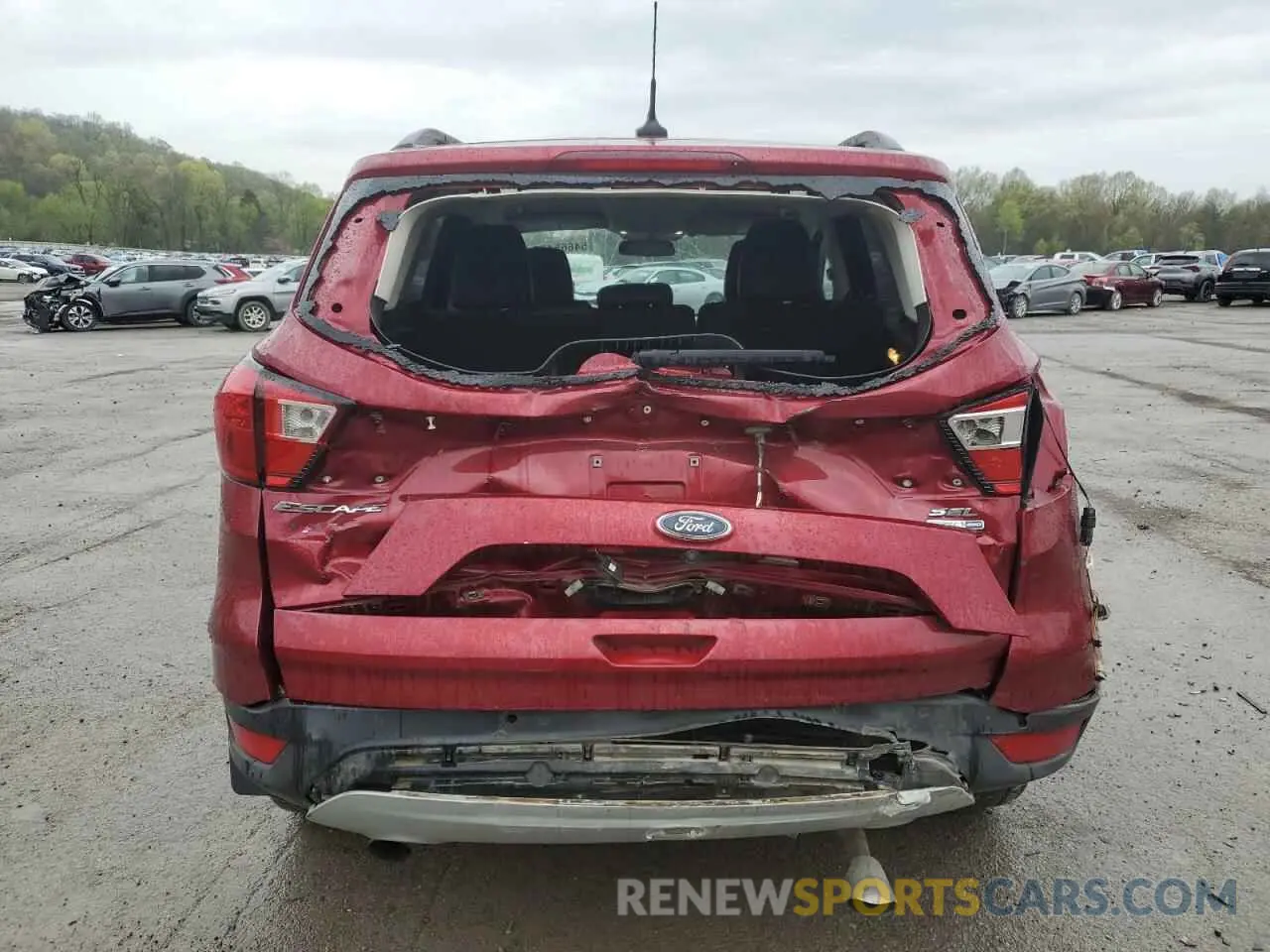 6 Фотография поврежденного автомобиля 1FMCU9HD3KUA68989 FORD ESCAPE 2019