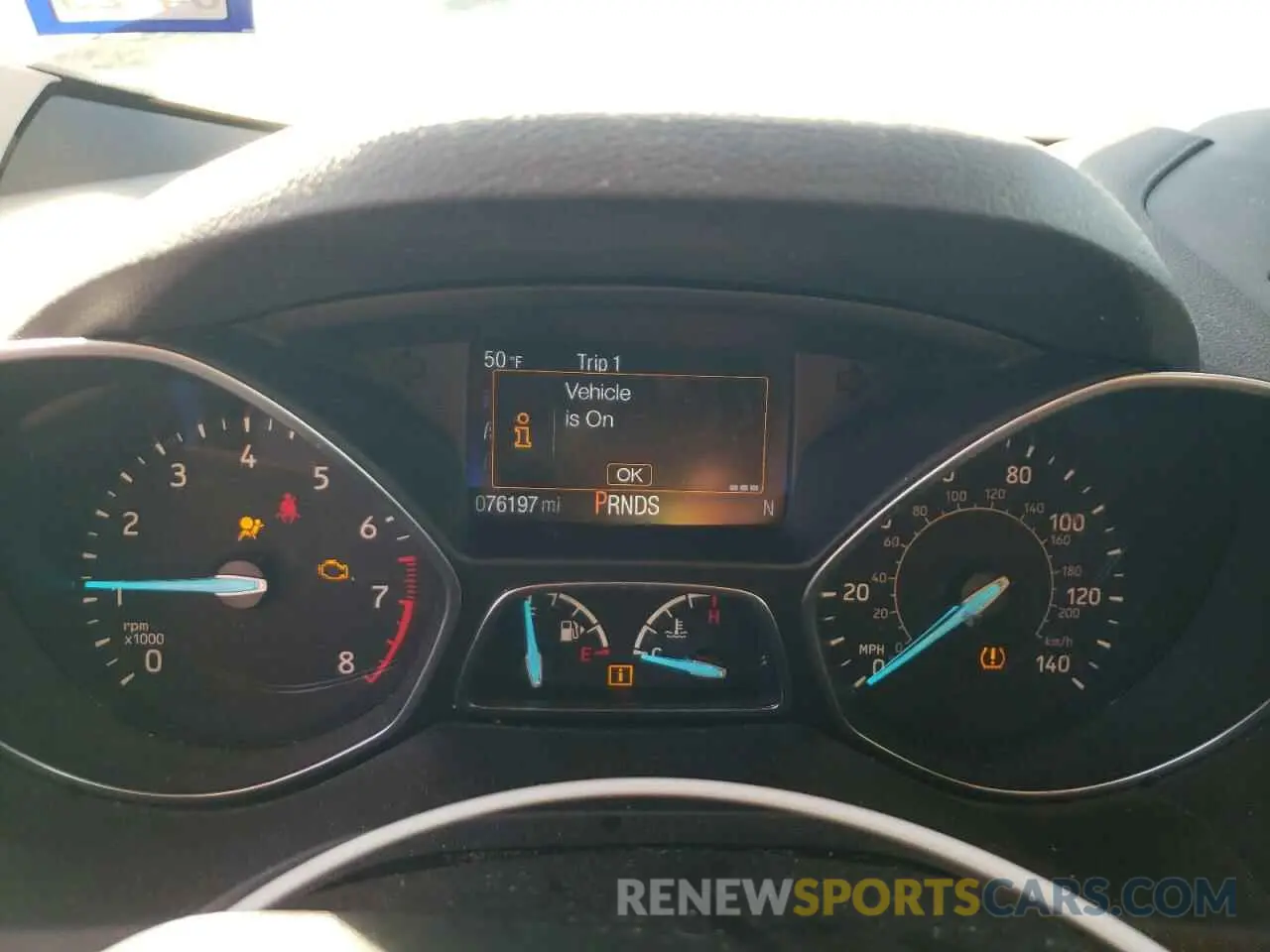 9 Photograph of a damaged car 1FMCU9HD4KUB33297 FORD ESCAPE 2019