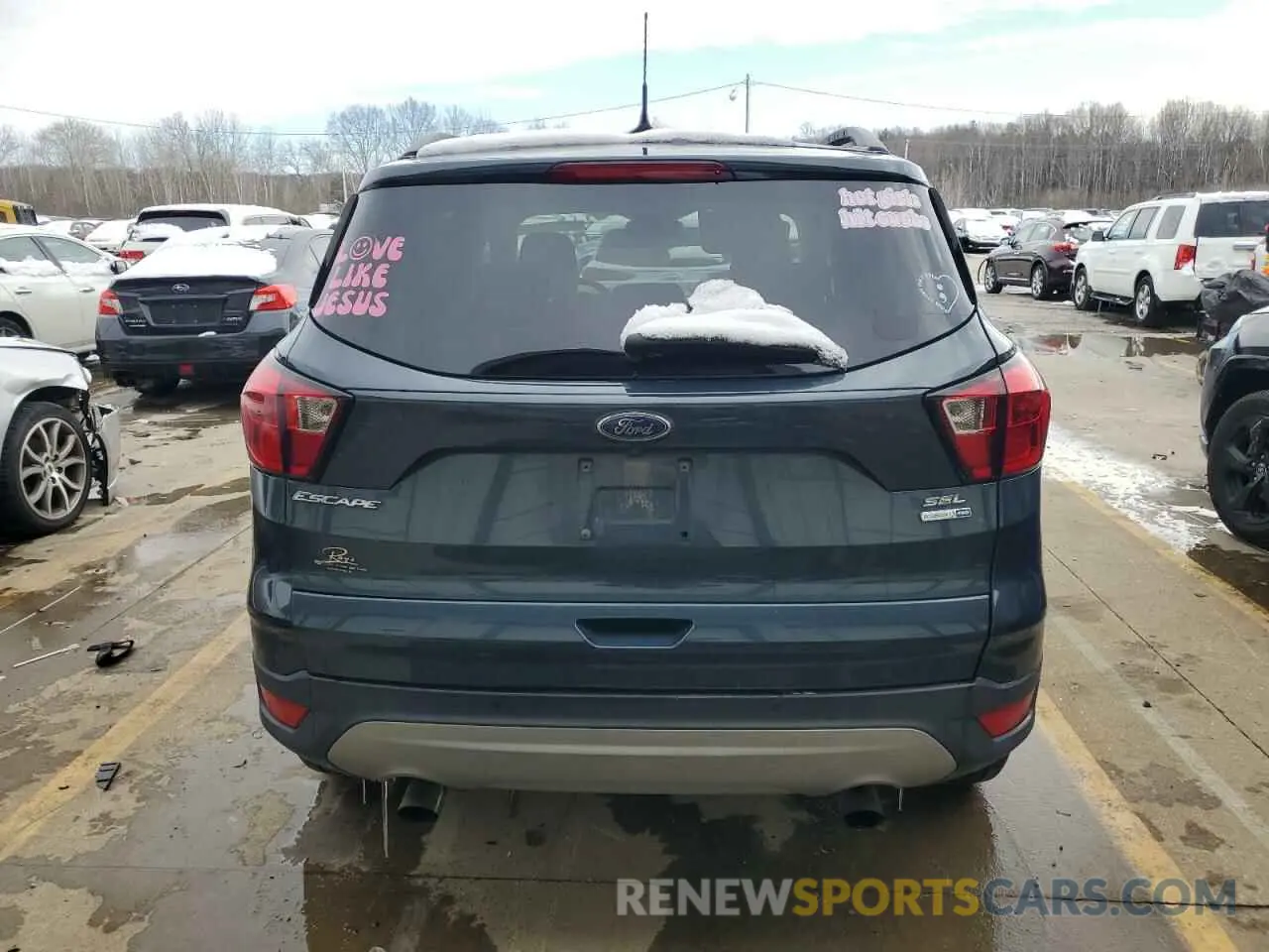 6 Фотография поврежденного автомобиля 1FMCU9HD6KUA26039 FORD ESCAPE 2019