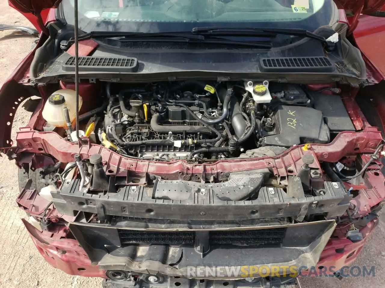 12 Photograph of a damaged car 1FMCU9HD6KUA68341 FORD ESCAPE 2019