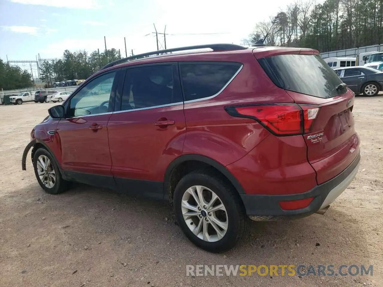 2 Photograph of a damaged car 1FMCU9HD6KUA68341 FORD ESCAPE 2019