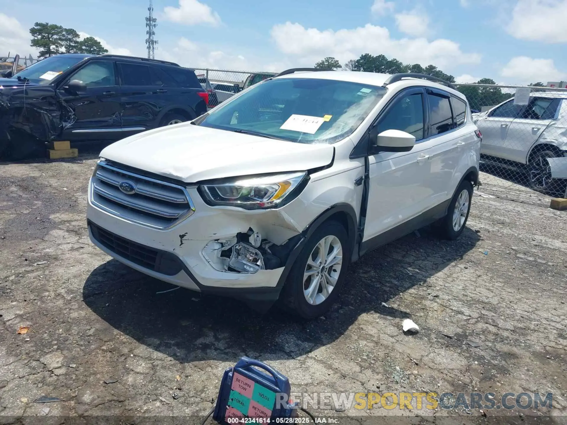 2 Photograph of a damaged car 1FMCU9HD6KUB94392 FORD ESCAPE 2019