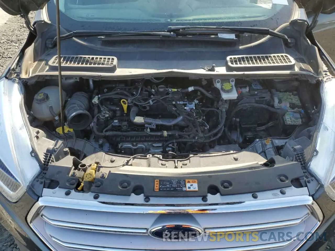 12 Photograph of a damaged car 1FMCU9HD7KUB29051 FORD ESCAPE 2019