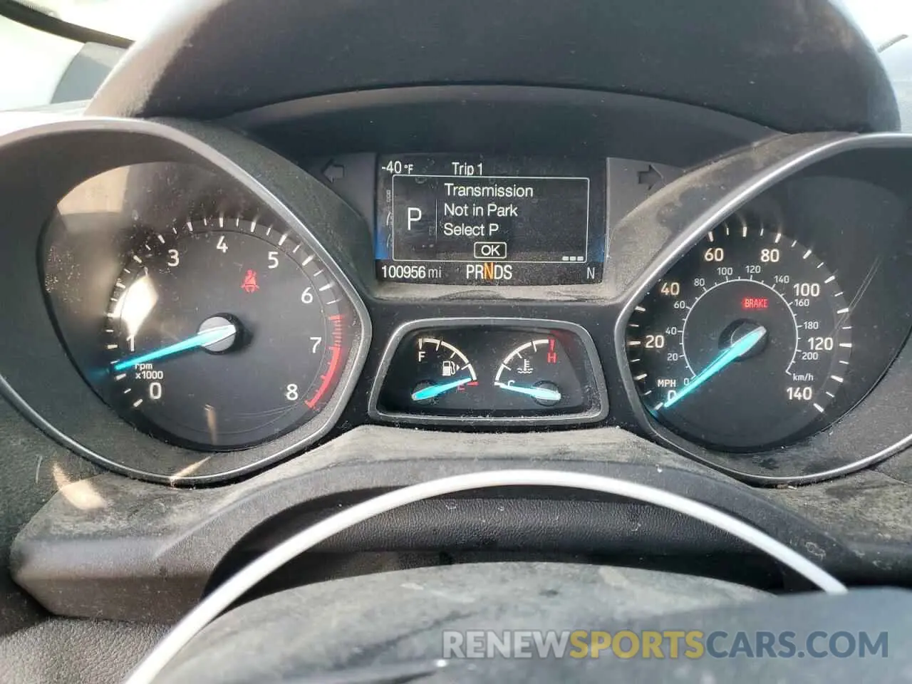 9 Photograph of a damaged car 1FMCU9HD7KUB29051 FORD ESCAPE 2019