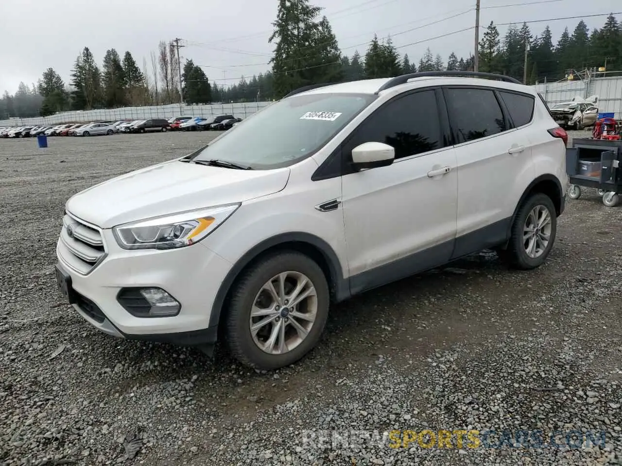 1 Photograph of a damaged car 1FMCU9HD7KUB83823 FORD ESCAPE 2019