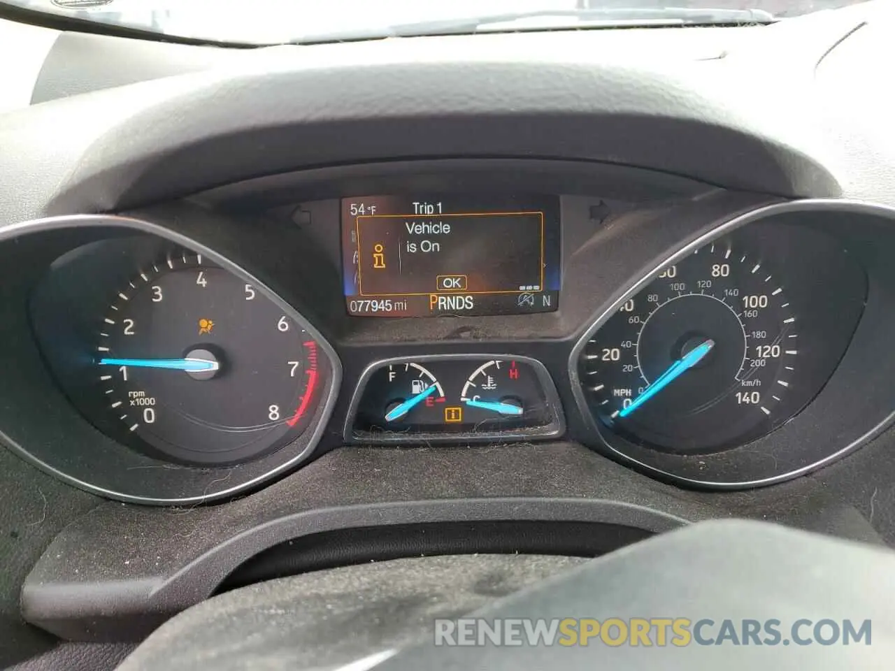 9 Photograph of a damaged car 1FMCU9HD7KUB83823 FORD ESCAPE 2019