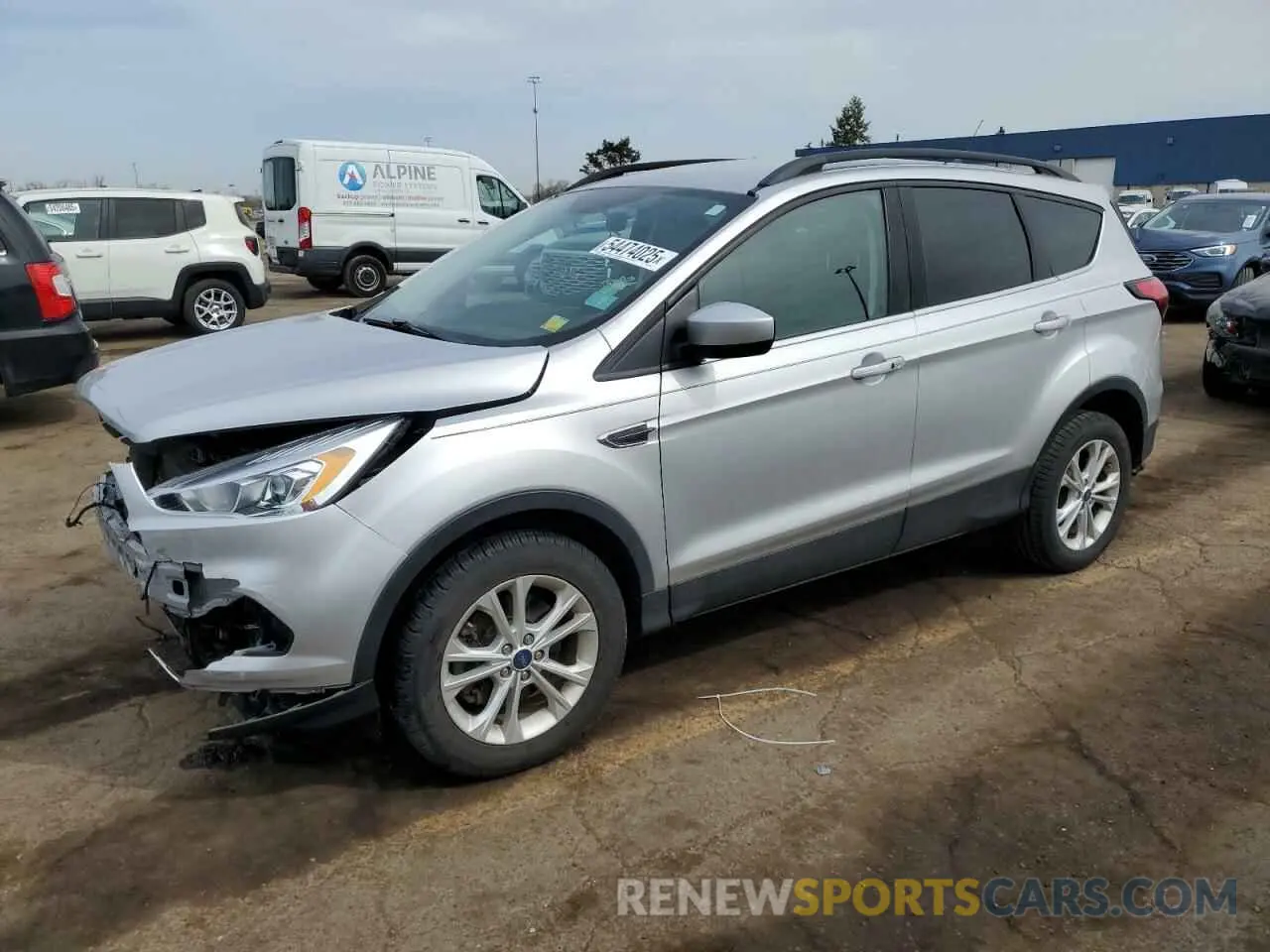 1 Photograph of a damaged car 1FMCU9HD7KUC24144 FORD ESCAPE 2019