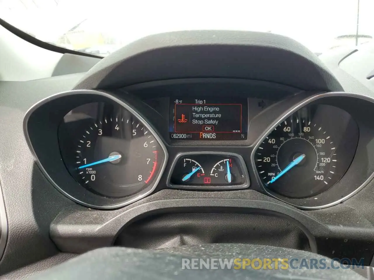 9 Photograph of a damaged car 1FMCU9HD7KUC24144 FORD ESCAPE 2019